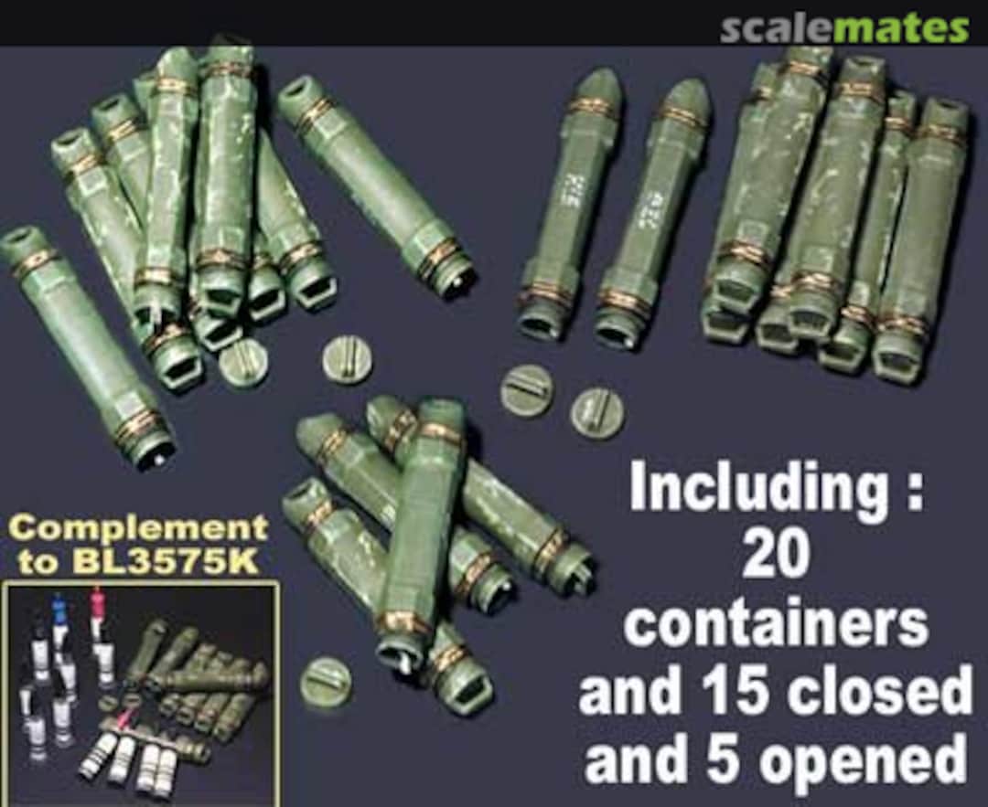Boxart CONTAINER 120 MM AMMO - MBT Leclerc BL35083K Blast Models Boxart CONTAINER 120 MM AMMO - MBT Leclerc BL35083K Blast Models