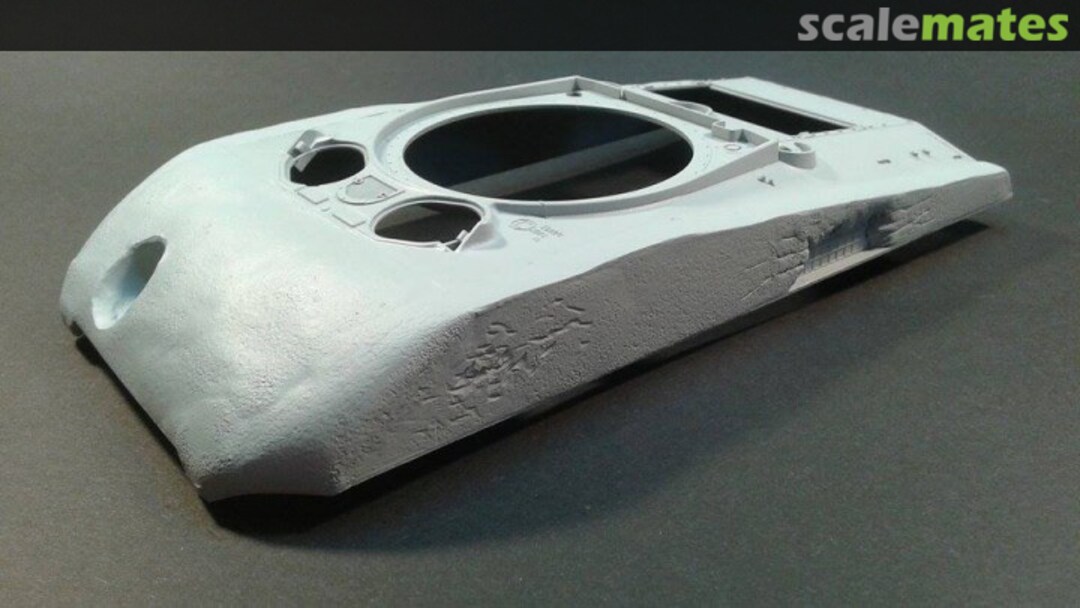 Boxart Sherman M4A3E8 with heavy concrete armor RE35-500 Panzer Art Boxart Sherman M4A3E8 with heavy concrete armor RE35-500 Panzer Art