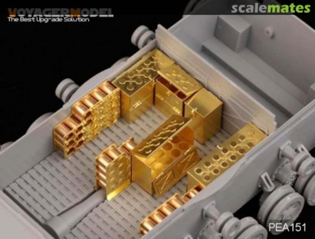 Boxart Pz.Sfl.IVb 10,5cm leFH 18/1 Ammunition Stowage PEA151 Voyager Model Boxart Pz.Sfl.IVb 10,5cm leFH 18/1 Ammunition Stowage PEA151 Voyager Model