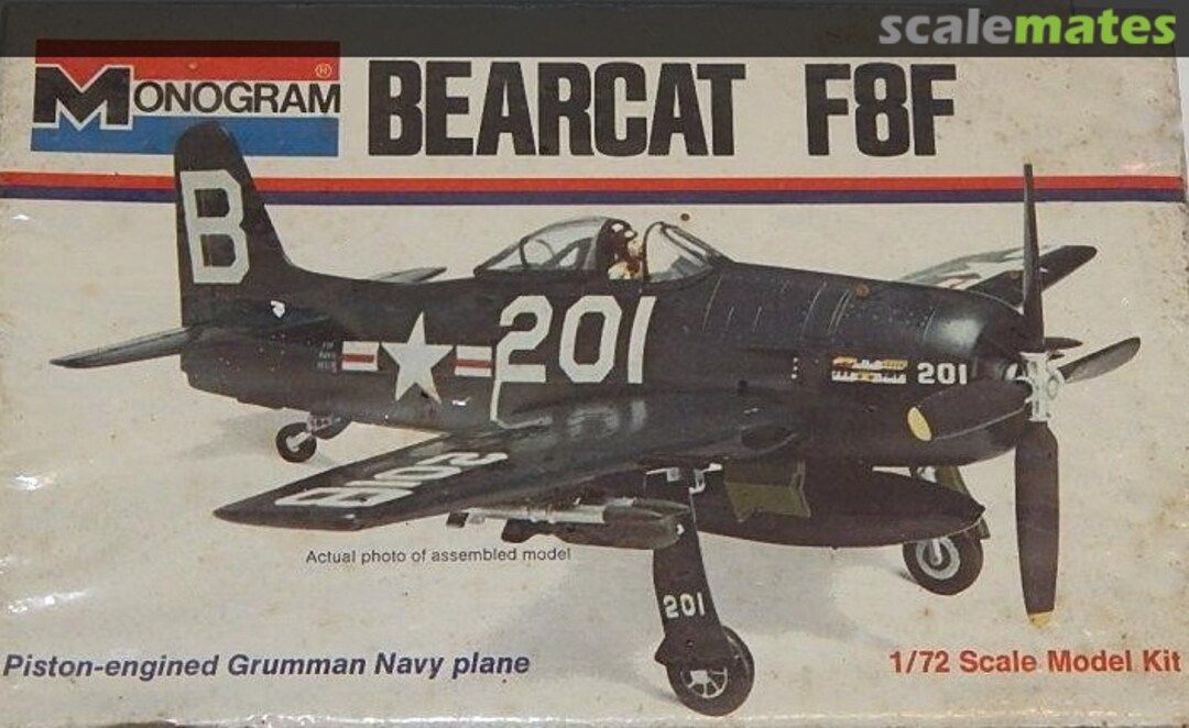 Boxart Bearcat F8F 6789 Monogram Boxart Bearcat F8F 6789 Monogram