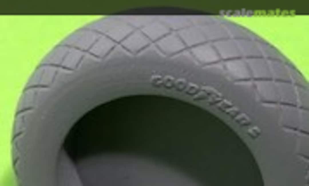 1:24 Tyres for F6F Hellcat with Cross Hatched Tread (Airfix) (Aerocraft Models ACM-24004) ACM-24004