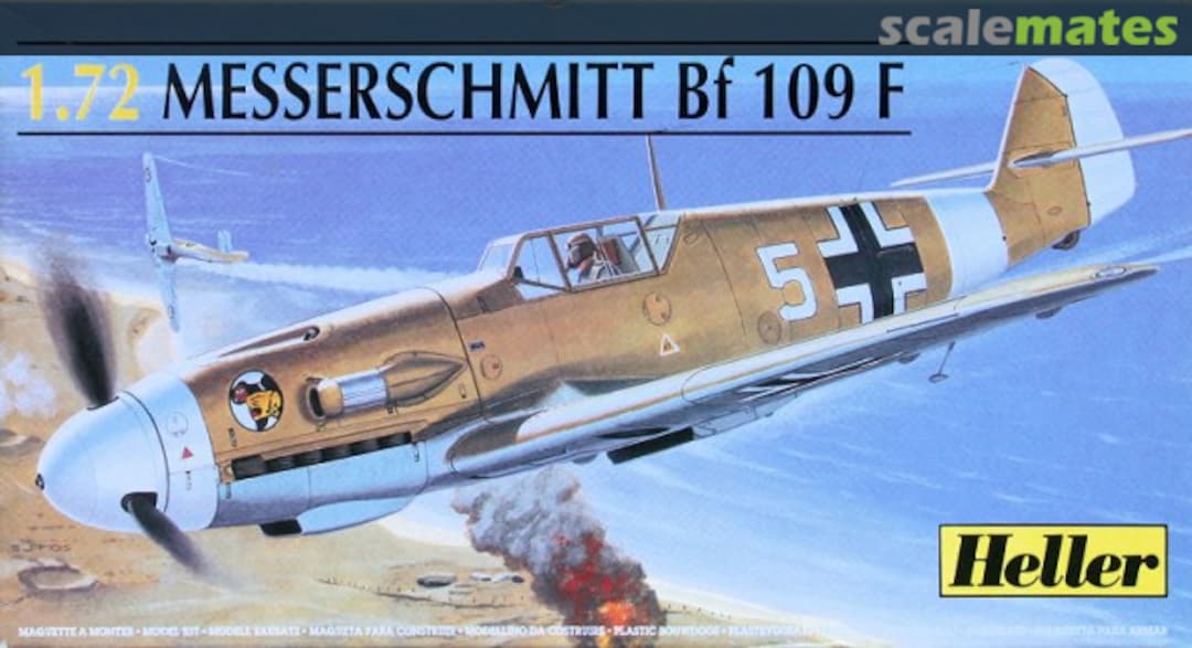 Boxart Messerschmitt Bf 109 F 80232 Heller Boxart Messerschmitt Bf 109 F 80232 Heller