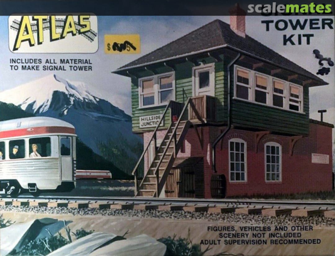 Boxart Signal Tower Kit 704 Atlas Model Railroad Co. Boxart Signal Tower Kit 704 Atlas Model Railroad Co.