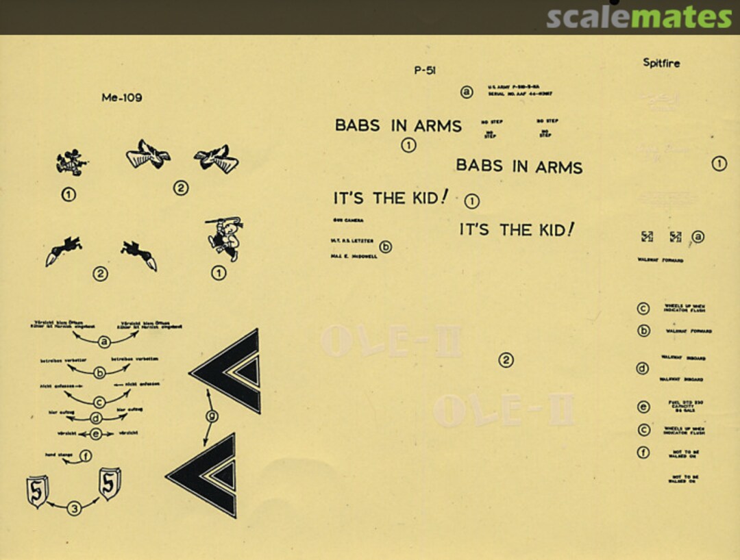 Boxart Combat Markings to Scale S.A.A.D. Boxart Combat Markings to Scale S.A.A.D.