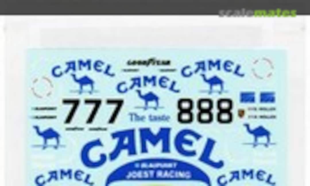 1:24 PORSCHE 962C - CAMEL - 1987 (Decalpool DP-153) DP-153