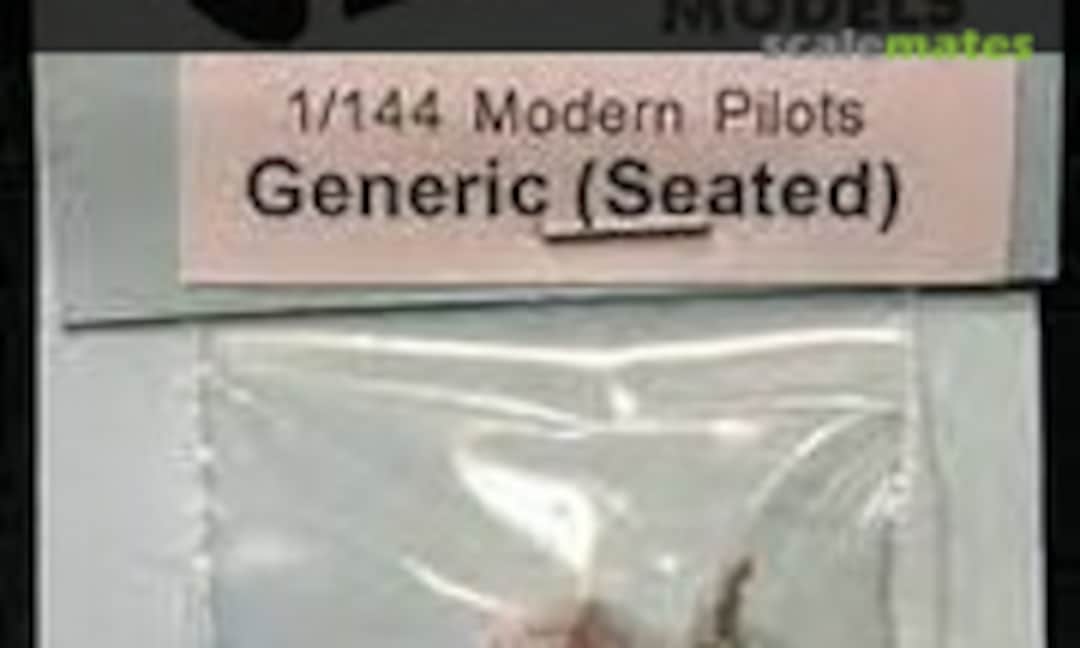 1:144 Modern Pilots Generic (seated - 2 per pack) (OzMods OZCONV)