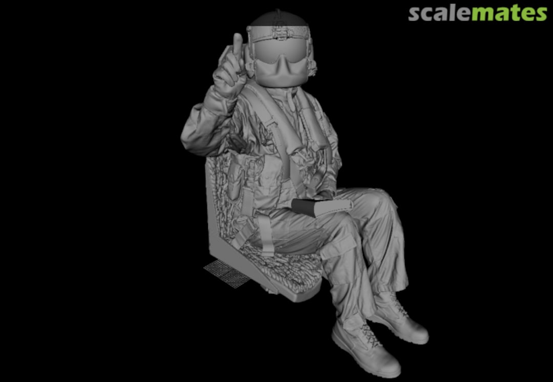 Boxart US Army Blackhawk Helicopter Pilot Sitting 2 with Maxilofacial Shield 350096 Reedoak Boxart US Army Blackhawk Helicopter Pilot Sitting 2 with Maxilofacial Shield 350096 Reedoak