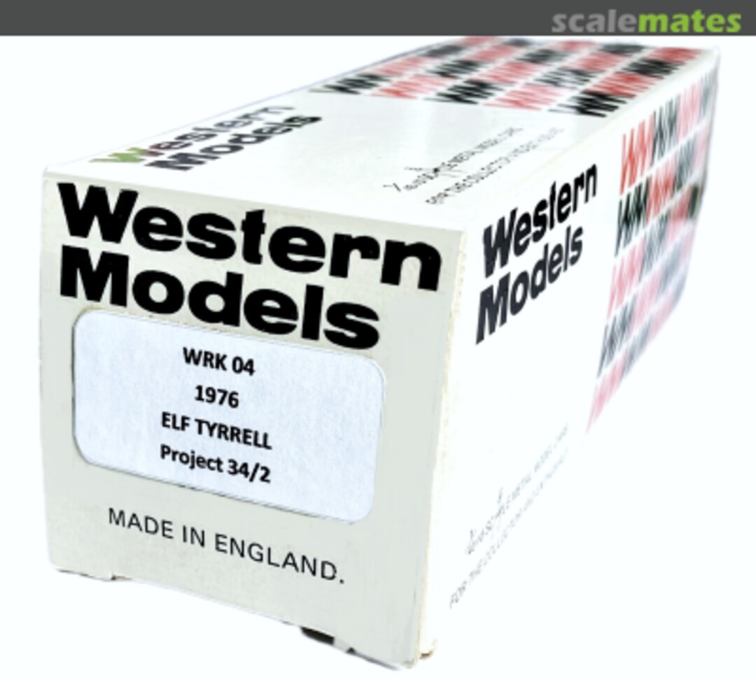 Boxart 1976 - ELF Tyrrell Project 34/2 WRK 4 Western Models Boxart 1976 - ELF Tyrrell Project 34/2 WRK 4 Western Models