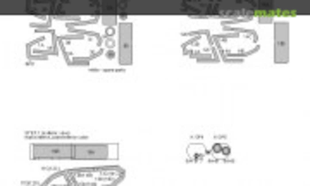 1:48 AH-1Z Viper EXPERT kabuki masks (New Ware NWAM1222) NWAM1222