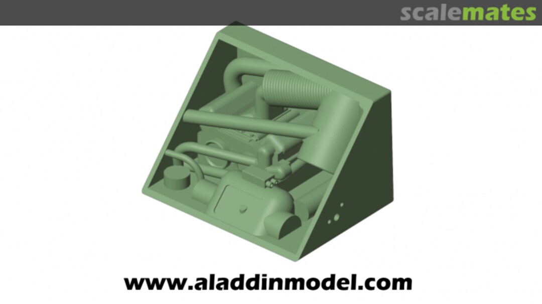 Boxart M113A1 Engine Detail Set 30012 Aladdin Model Boxart M113A1 Engine Detail Set 30012 Aladdin Model