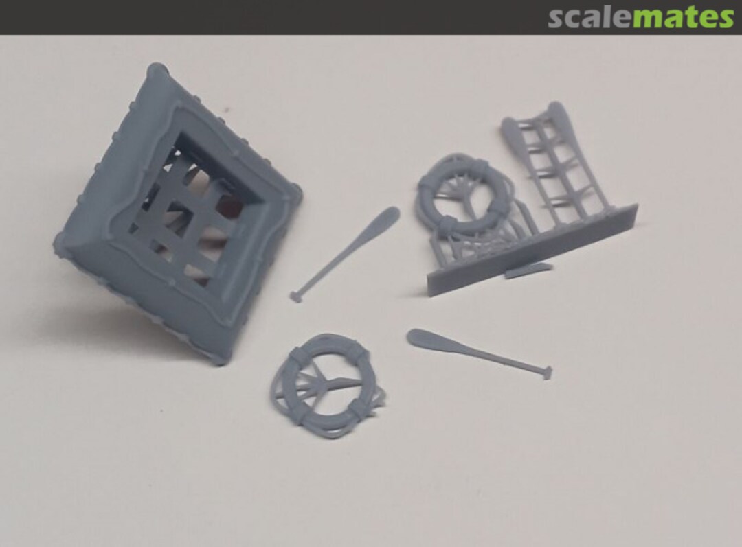 Contents Kriegsfischkutter Life Raft / Rettungsfloss N72047 Special Navy