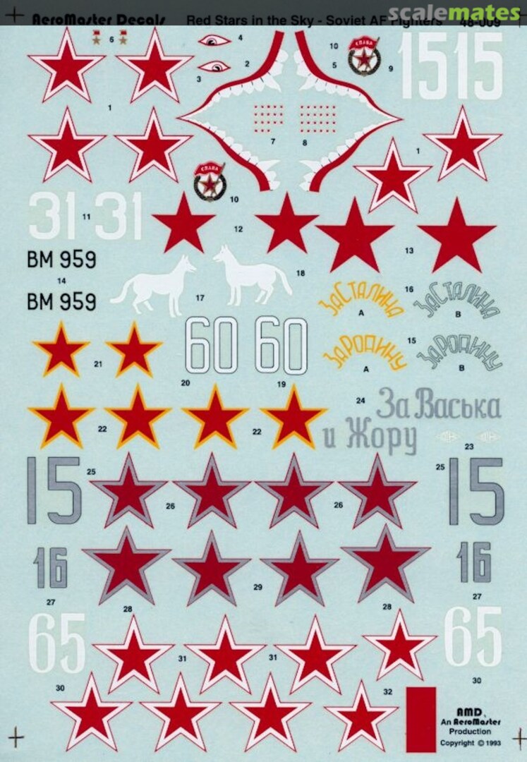 Contents Red Stars in the Sky 48-009 AeroMaster Contents Red Stars in the Sky 48-009 AeroMaster