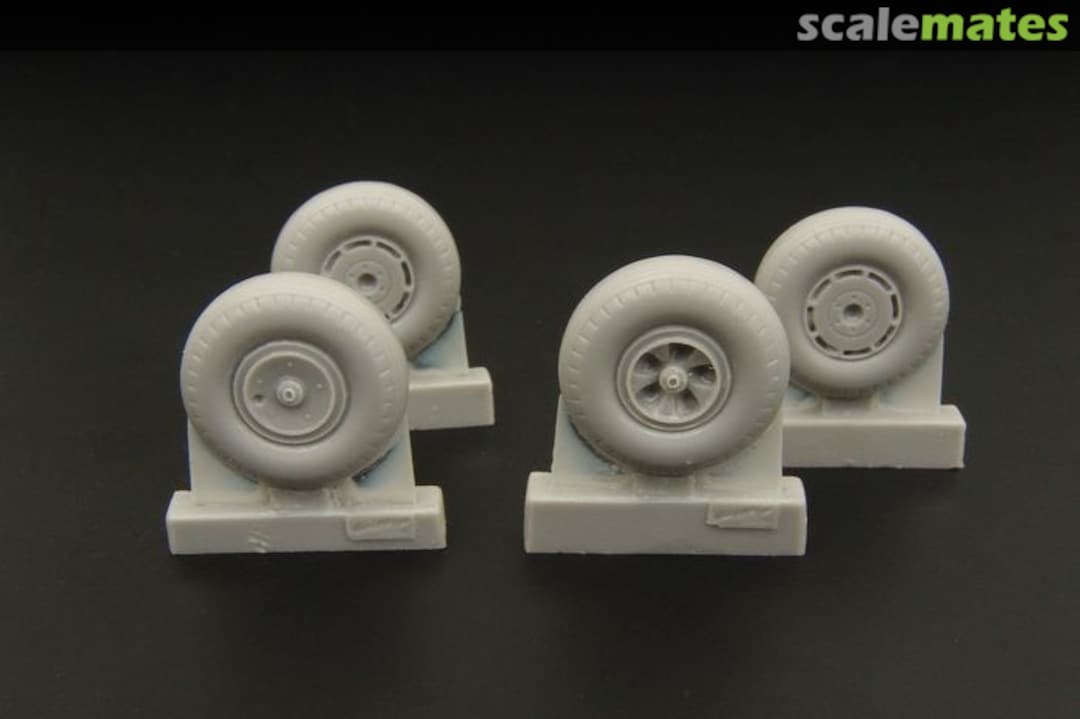 Boxart Wheels for F.Barracuda Mk.II (two types) BRL48041 Brengun