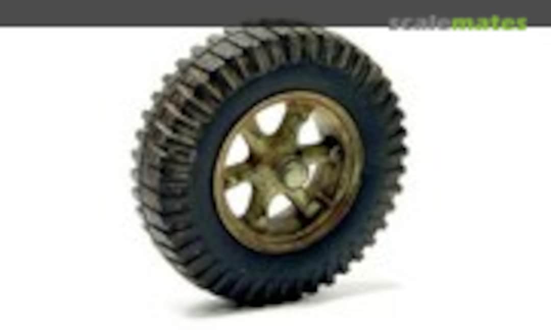 1:35 Sd.Kfz.7 Weighted Road Wheels Type.1 (E.T. Model ER35-004) ER35-004