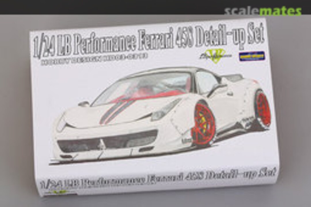 Boxart LB Performance Ferrari 458 Detail Set HD03-0313 Hobby Design Boxart LB Performance Ferrari 458 Detail Set HD03-0313 Hobby Design