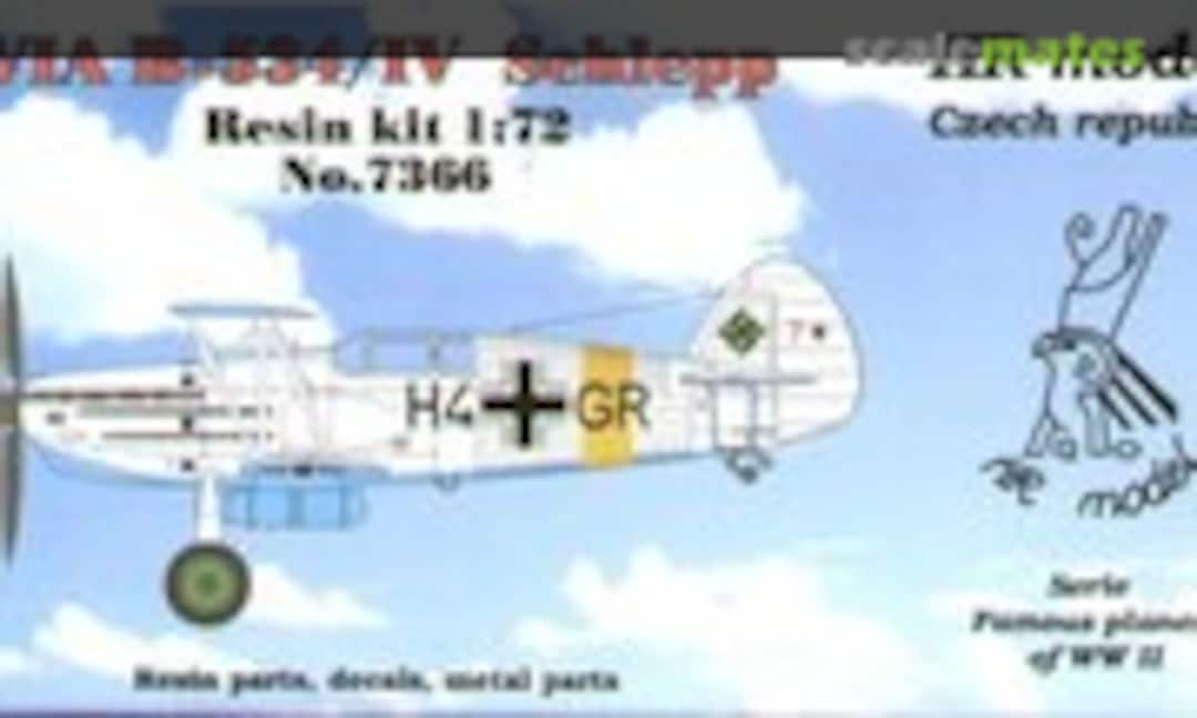 1:72 Avia B-534/IV Schlepp (HR Model 7366)