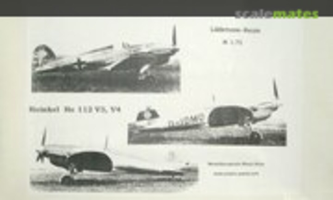 Heinkel He 112 V3 (Lüdemann-Modellbau LR119)