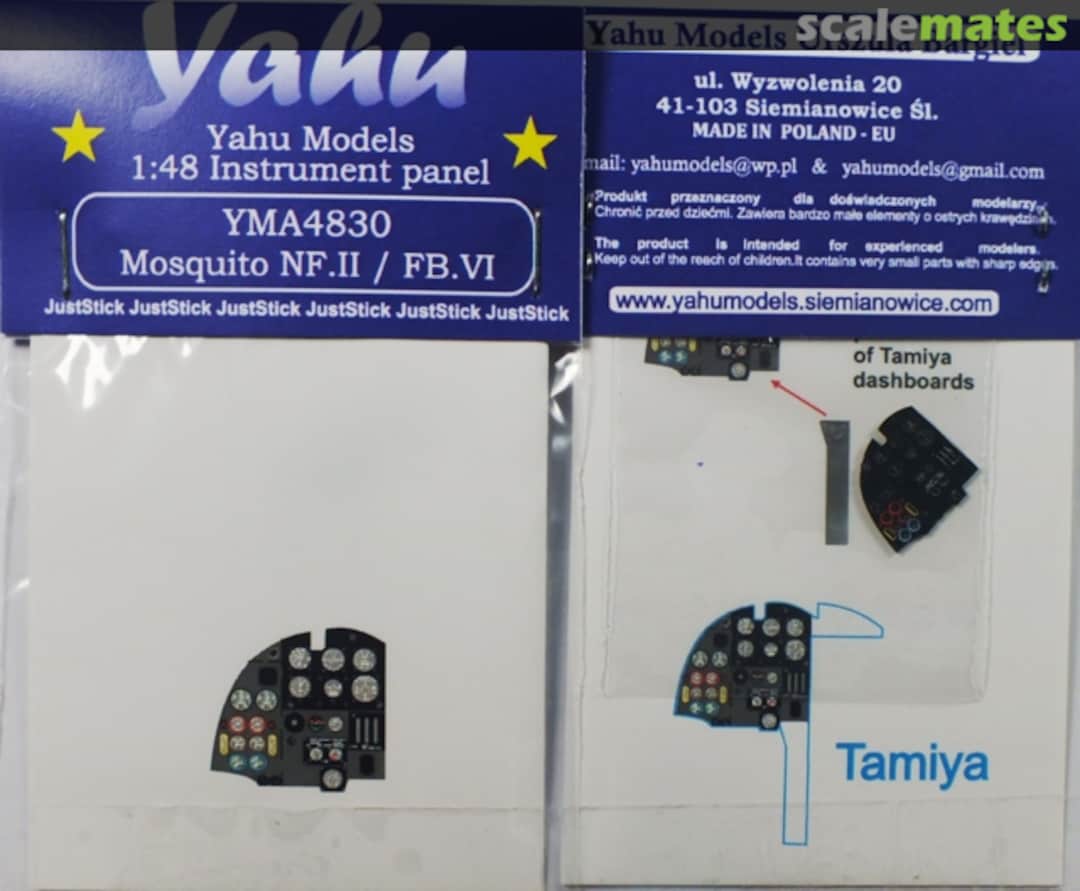 Boxart Mosquito NF.II & FB.VI YMA4830 Yahu Models Boxart Mosquito NF.II & FB.VI YMA4830 Yahu Models