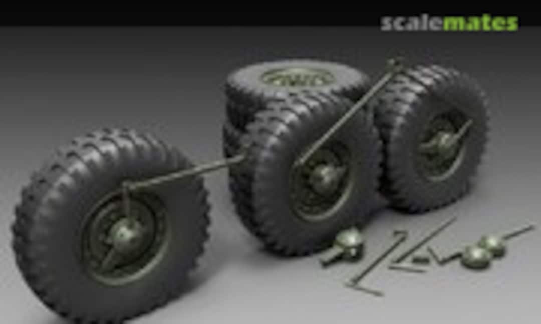 1:35 DUKW sagged wheels (Royal Model 742) 742