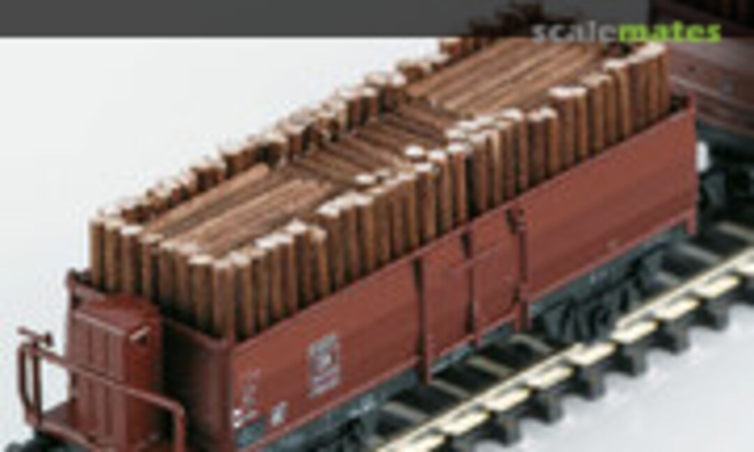 4pc Wood Load freight car set (Märklin 86238)