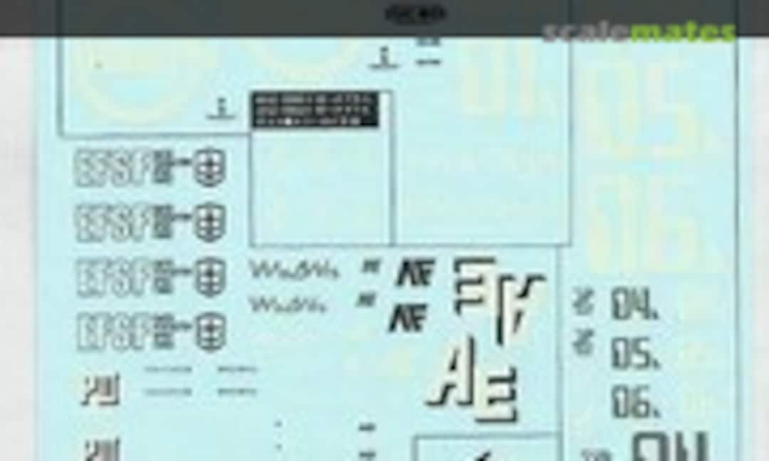 1:100 Decal Set for MS (Gundam Sentinel Series) (Bandai 0134116) 0134116