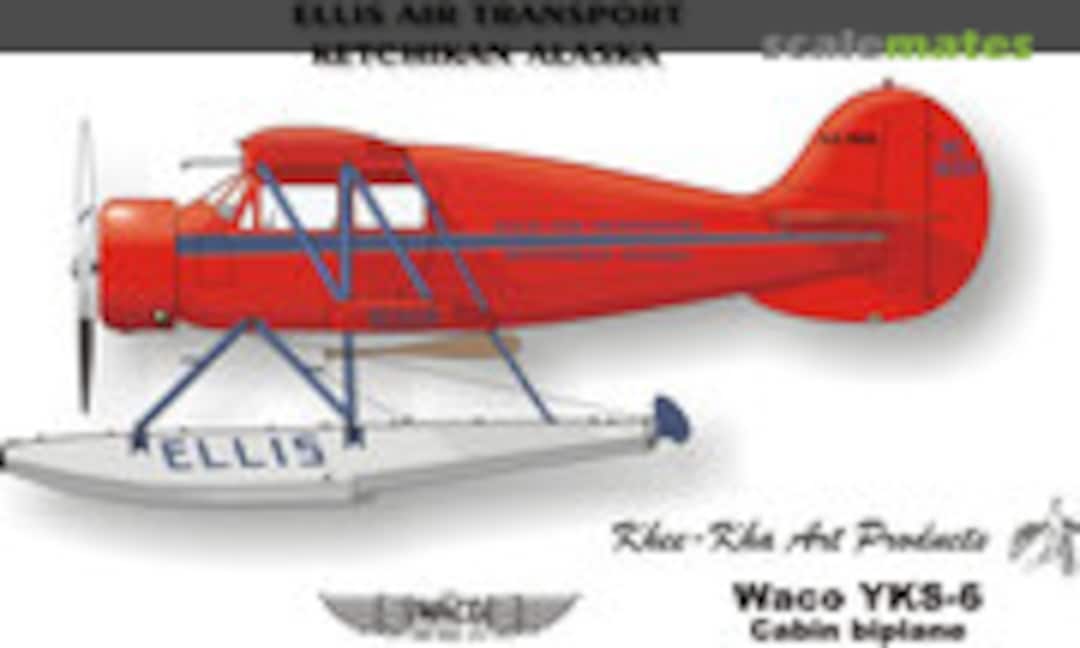 1:72 Ellis Air Transport Waco YKS-6 (Khee-Kha Art Products )