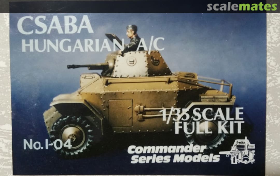 Boxart Csaba I-04 Commander Series Models Boxart Csaba I-04 Commander Series Models