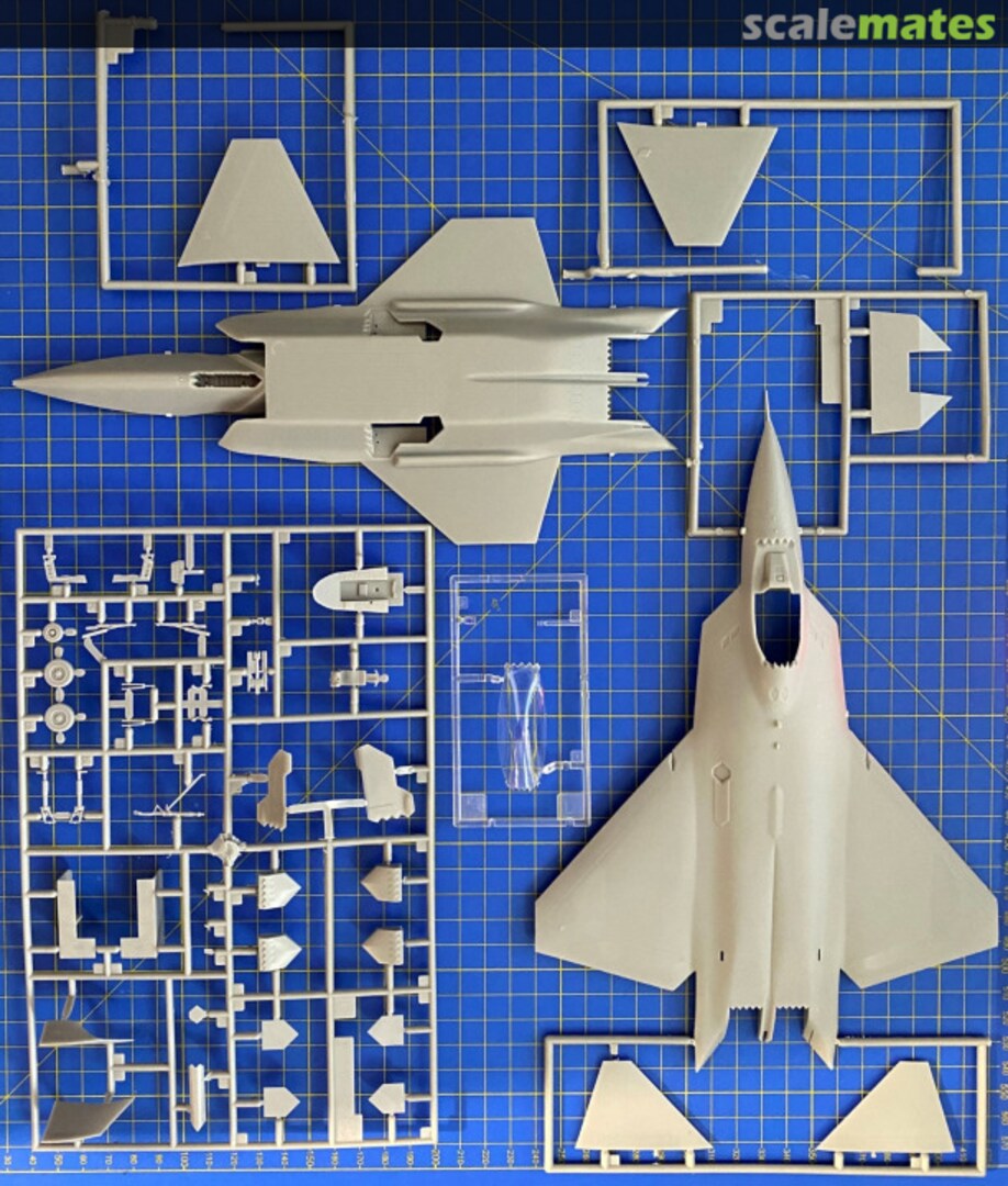 Contents YF-22 Lightning 2 2508 DML Contents YF-22 Lightning 2 2508 DML