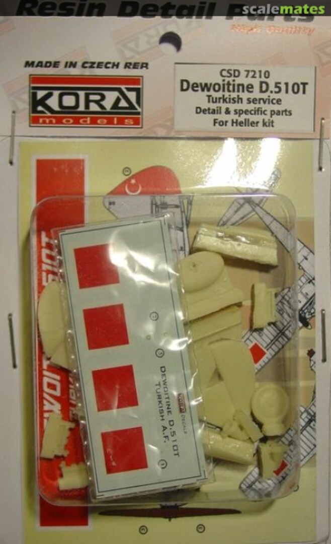 Boxart Dewoitine D.510T Turkish Service CSD7210 Kora Models Boxart Dewoitine D.510T Turkish Service CSD7210 Kora Models