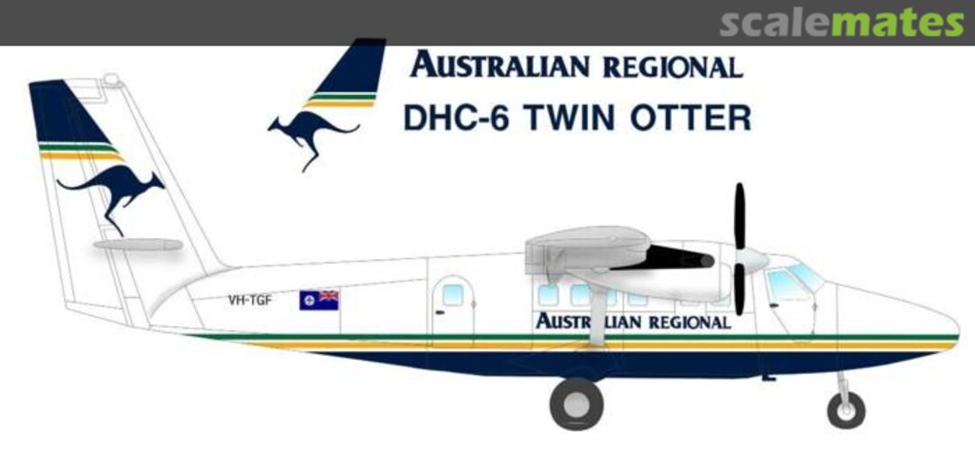 Boxart AUSTRALIAN REGIONAL DHC-6 TWIN OTTER CDS-202 Hawkeye Models Boxart AUSTRALIAN REGIONAL DHC-6 TWIN OTTER CDS-202 Hawkeye Models