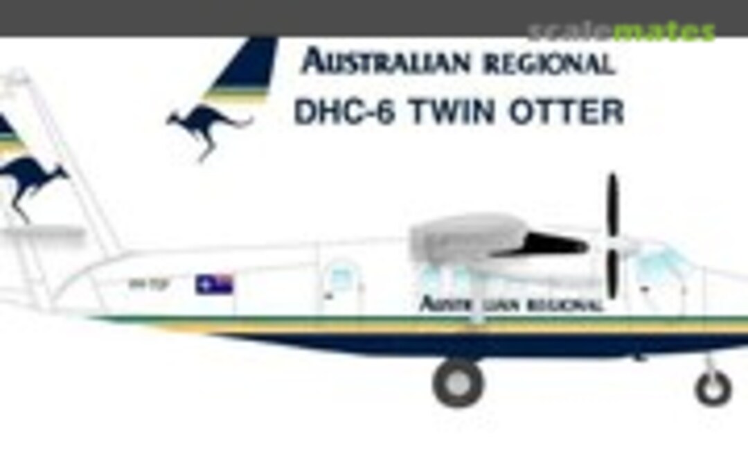1:72 AUSTRALIAN REGIONAL DHC-6 TWIN OTTER (Hawkeye Models CDS-202) CDS-202