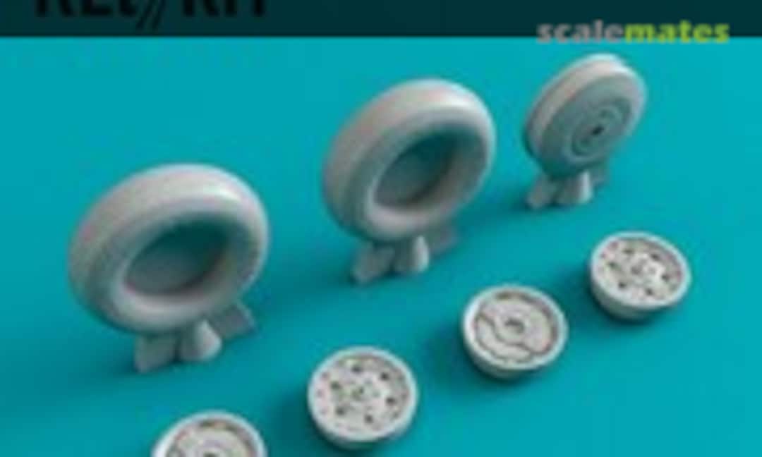 1:72 Vampire type 3 wheels set (ResKit RS72-0251) RS72-0251