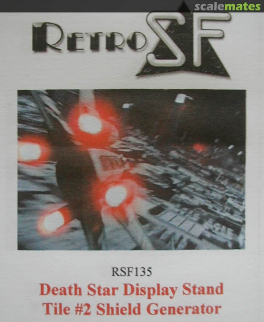Boxart Death Star Display Stand Tile #2 Shield Generator RSF135 RetroSF Boxart Death Star Display Stand Tile #2 Shield Generator RSF135 RetroSF