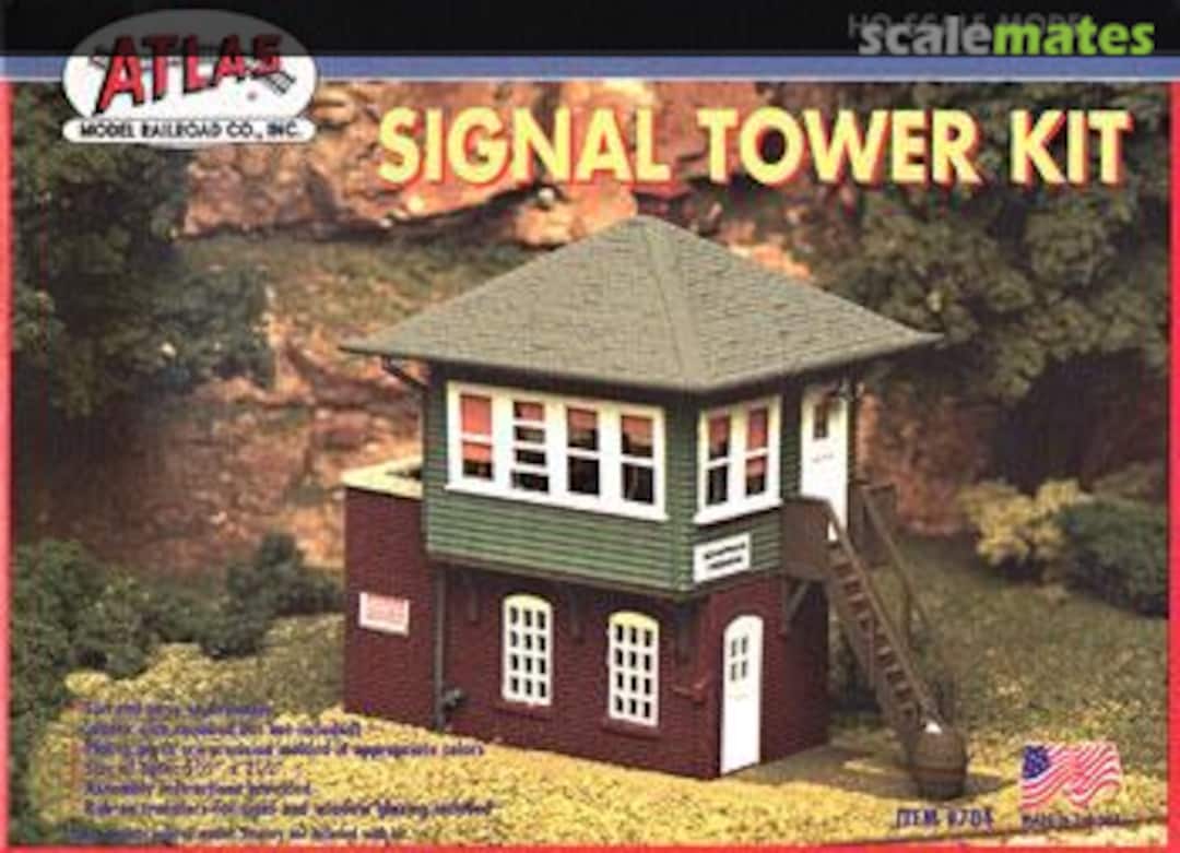Boxart Signal Tower Kit 704 Atlas Model Railroad Co.