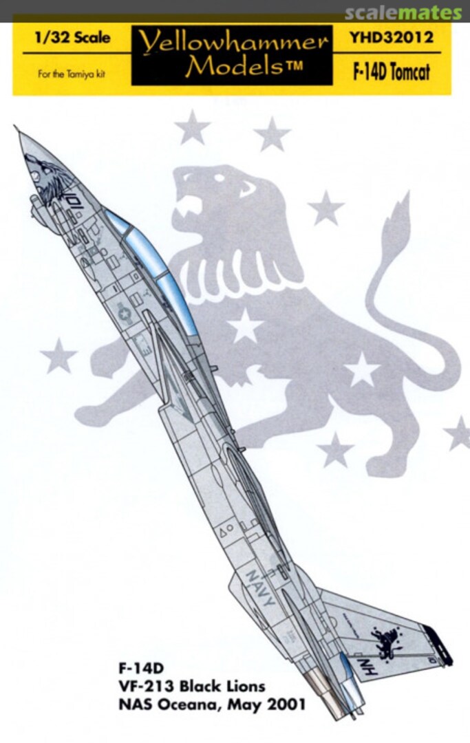 Boxart F-14D Tomcat YHD32012 Yellowhammer Models Boxart F-14D Tomcat YHD32012 Yellowhammer Models