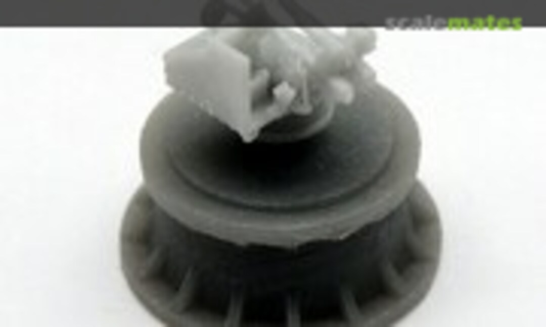 1:350 20mm Twin Oerlikon Gun on Power Mount Mk.V (Black Cat Models AC350003C)