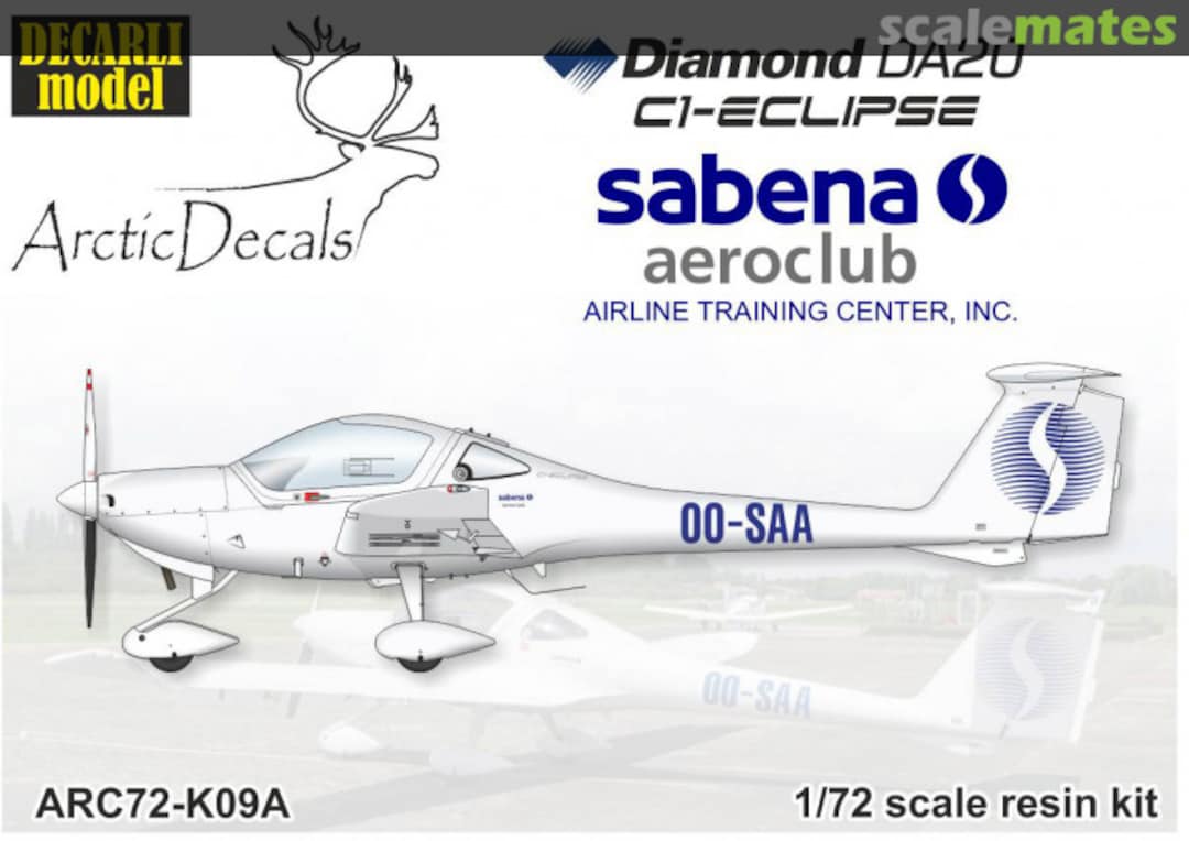 Boxart Diamond DA20 C1 Eclipse ARC72-K09A Arctic Decals