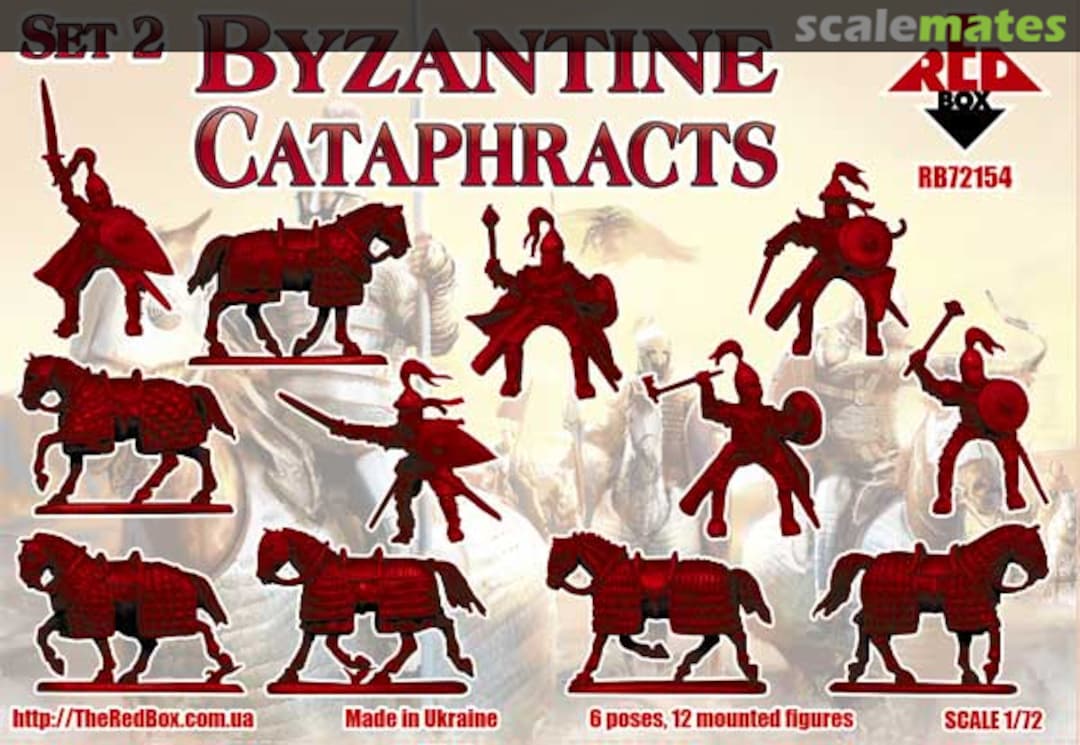 Contents Byzantine Cataphracts Set 2 RB72154 Red Box Contents Byzantine Cataphracts Set 2 RB72154 Red Box