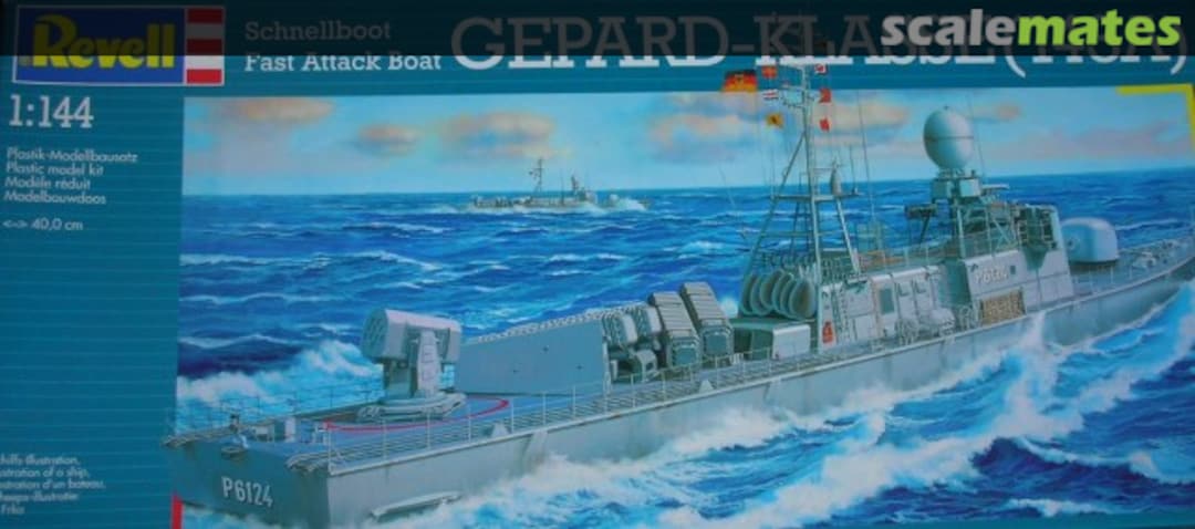 Boxart Fast Attack Boat S-143 A Gepard 05005 Revell Boxart Fast Attack Boat S-143 A Gepard 05005 Revell