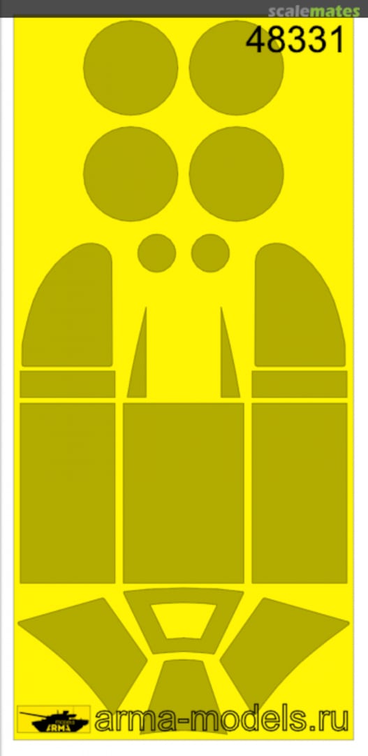 Boxart LaGG-3 Mask 48331 Arma Models Boxart LaGG-3 Mask 48331 Arma Models