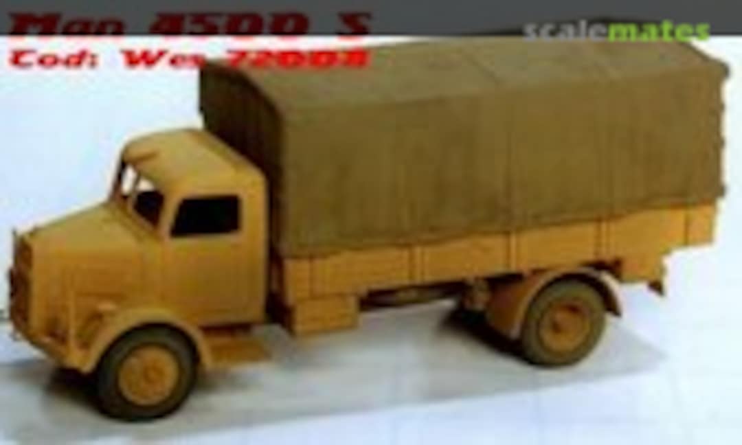 1:72 MAN 4500 S (Wespe Models WES 72008.1)
