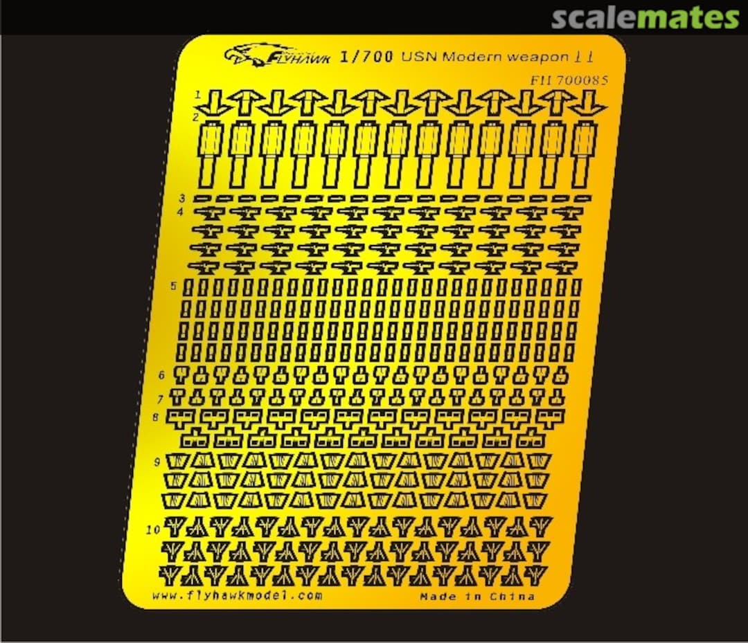 Boxart USN Modern Weapons II FH700085 FlyHawk Model