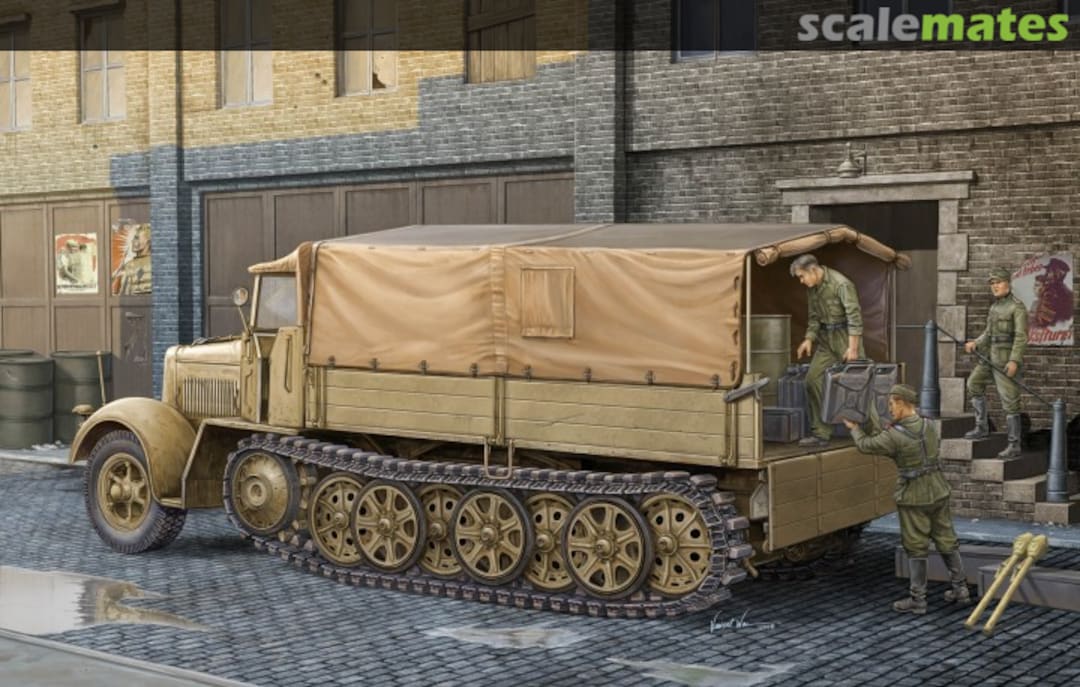 Boxart Sd.Kfz. 7 KM m 11 01507 Trumpeter Boxart Sd.Kfz. 7 KM m 11 01507 Trumpeter
