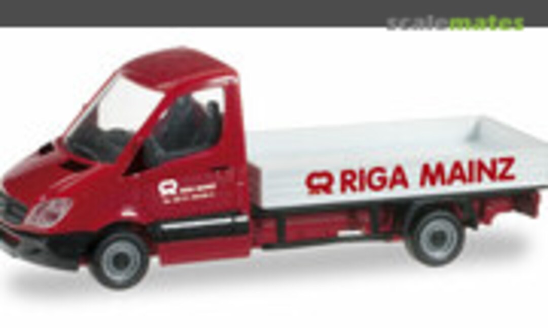 1:87 Mercedes-Benz Sprinter pick-up &quot;Riga Mainz&quot; (Herpa 092043)