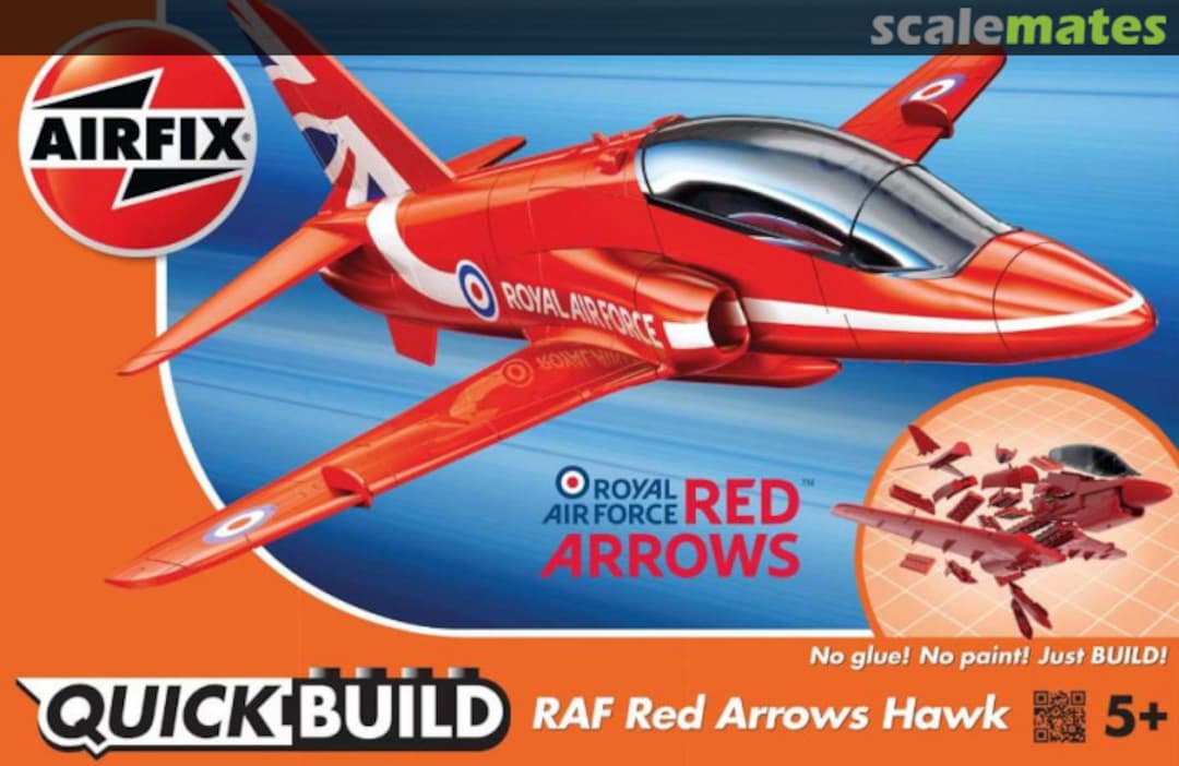 Boxart RAF Red Arrows Hawk J6018 Airfix