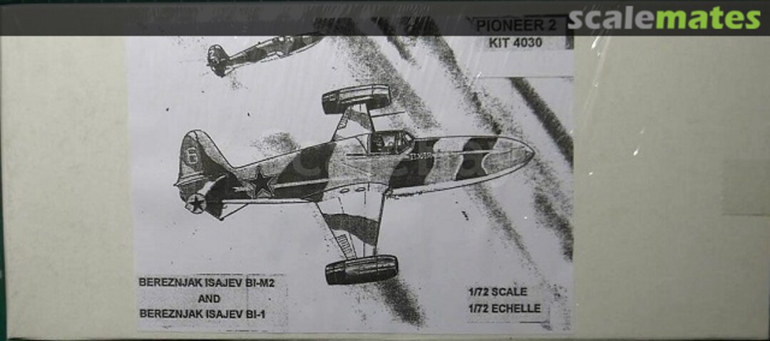 Boxart Bereznjak Isajev BI-M2 and Bereznjak Isajev BI-1 4-4030 Pioneer 2 Boxart Bereznjak Isajev BI-M2 and Bereznjak Isajev BI-1 4-4030 Pioneer 2