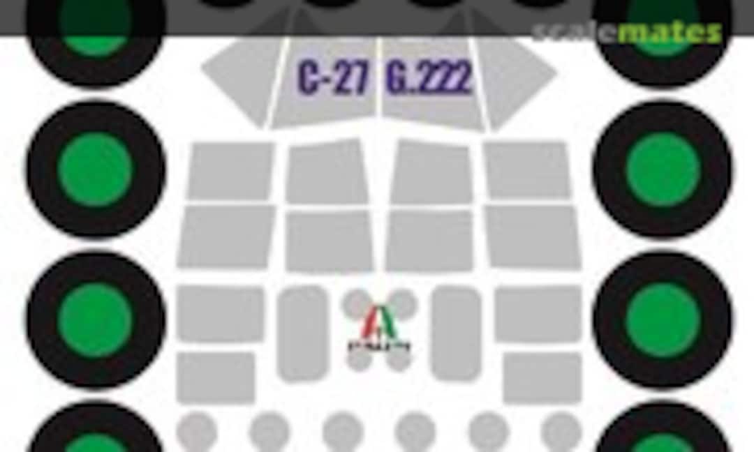 1:72 Paint mask for C-27/G.222 (KAV models KAV M72 040) KAV M72 040