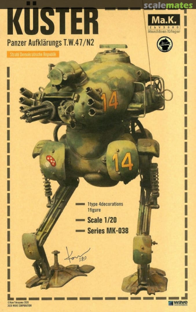 Boxart Kuster MK-038 Wave Corporation Boxart Kuster MK-038 Wave Corporation
