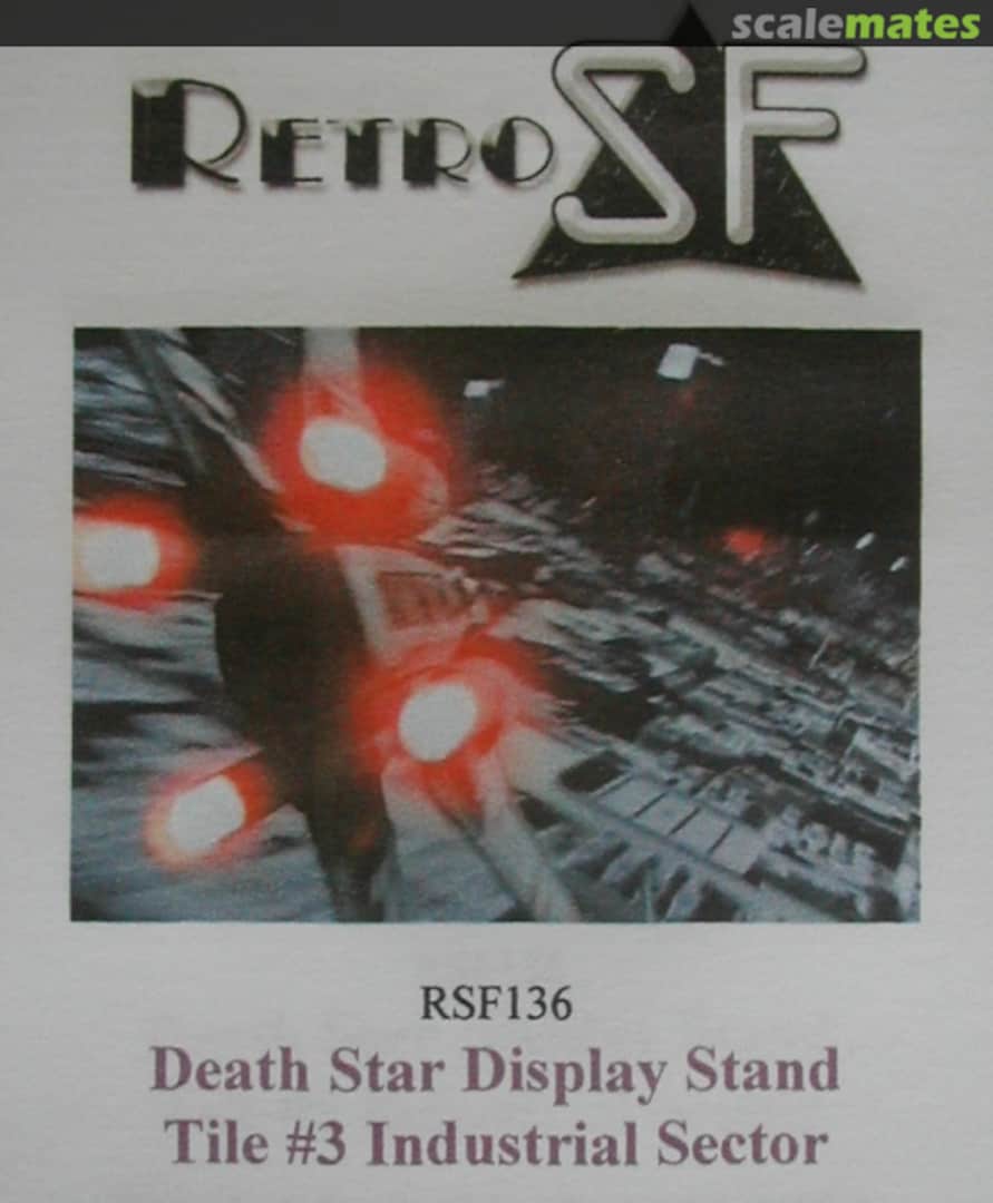 Boxart Death Star Display Stand Tile #3 Industrial Sector RSF136 RetroSF Boxart Death Star Display Stand Tile #3 Industrial Sector RSF136 RetroSF