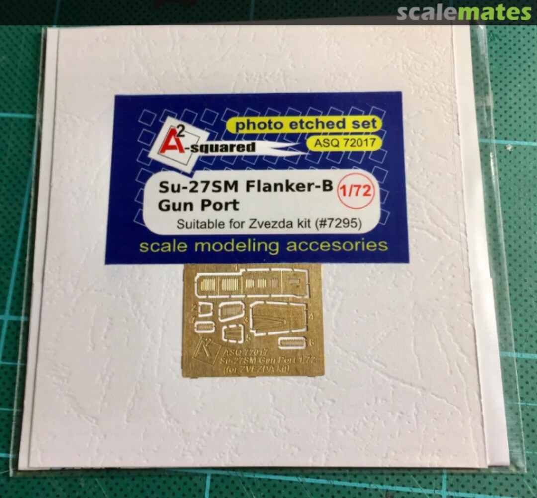 Boxart Su-27SM Flanker-B mod. 1 Gun Port ASQ72017 A²-squared Boxart Su-27SM Flanker-B mod. 1 Gun Port ASQ72017 A²-squared